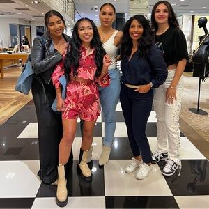 PLT Pink Floral Print Woven Cropped Shirt Short Set